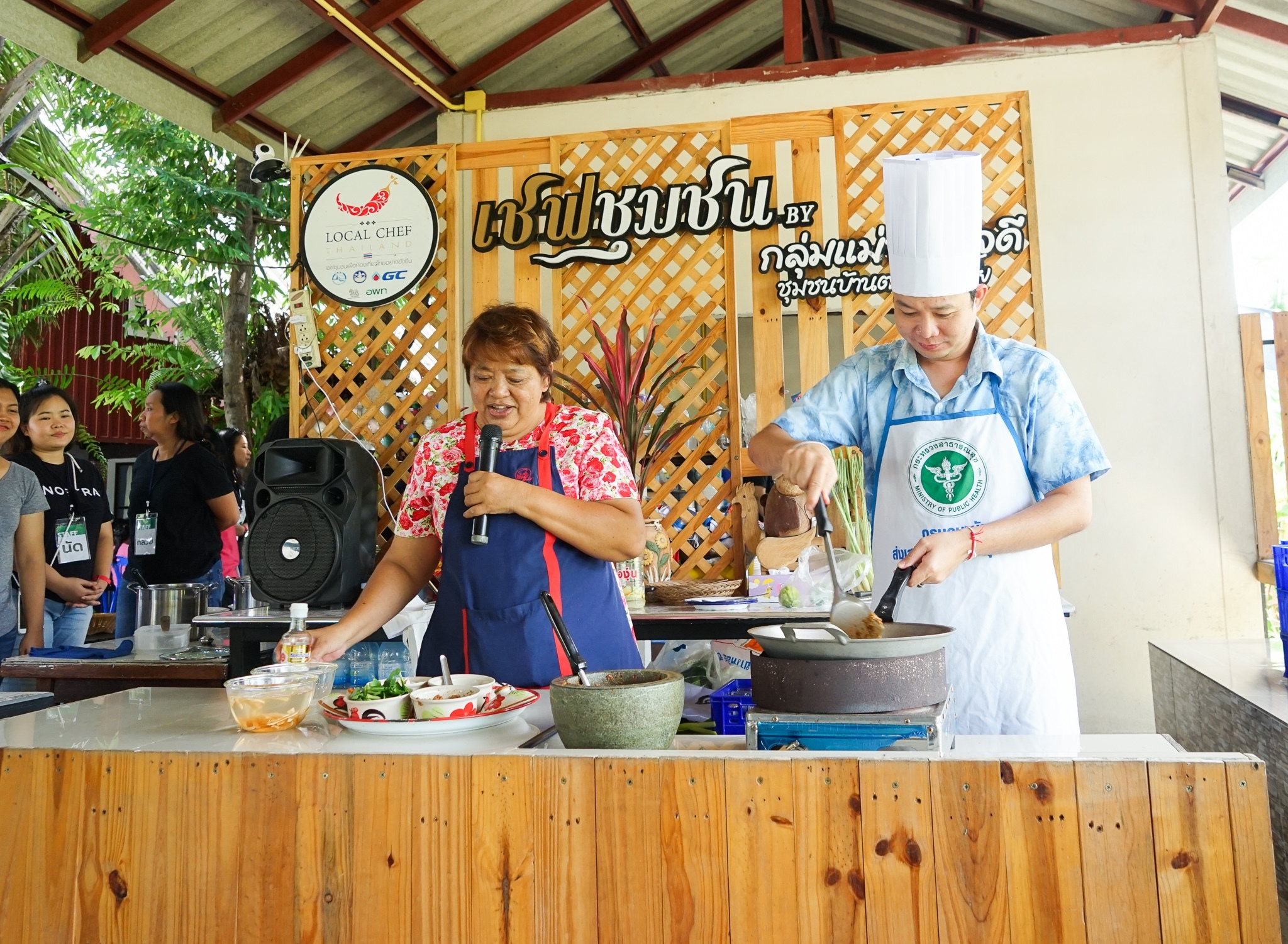 Activity for cooking Chicken Coconut Shell soup