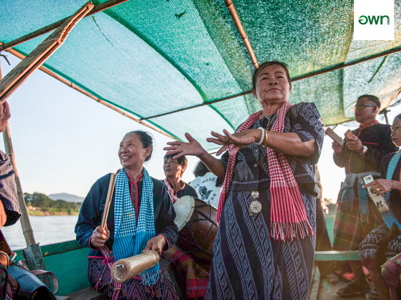 ล่องเรือตามรอยนครโบราณสุวรรณโคมคำ