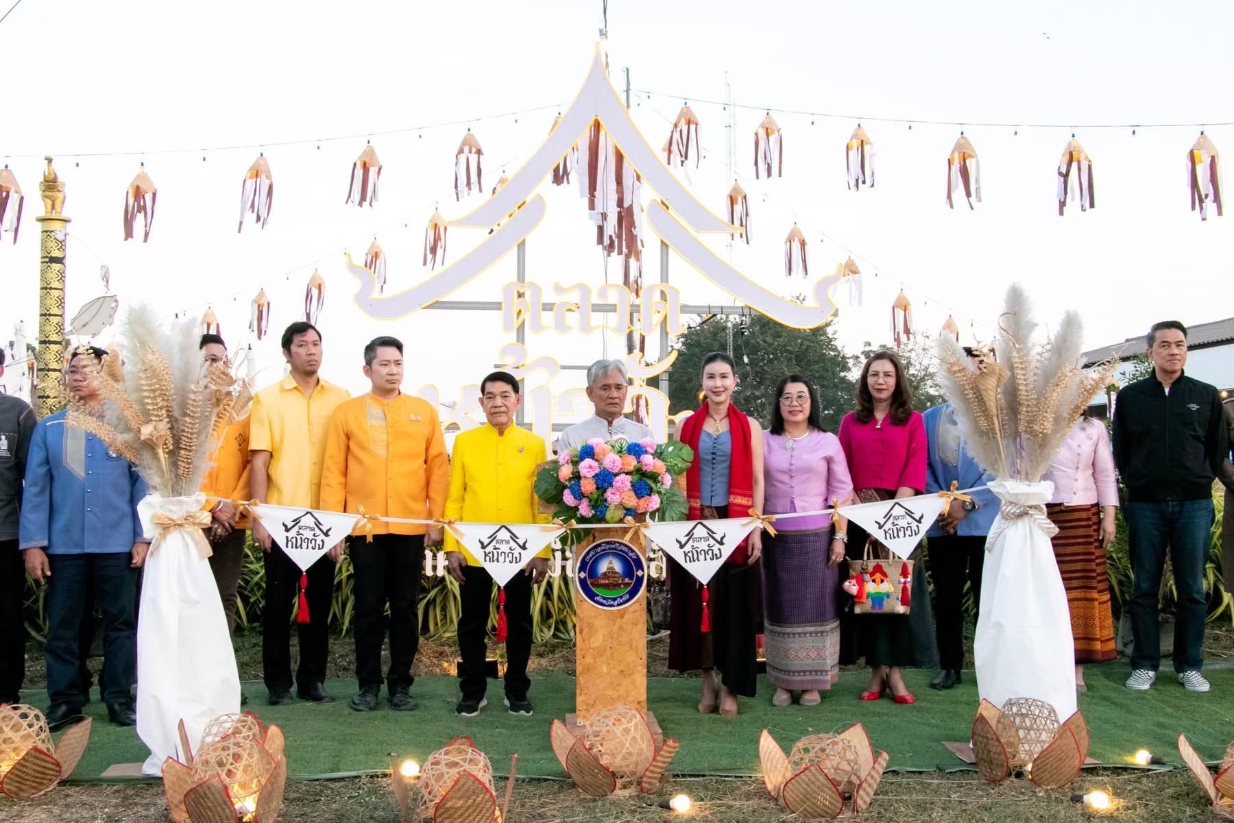 ตลาดวัฒนธรรมชุมชนวิถีศรีสัช นาลัย (ตลาดโบราณใครใคร่ค้าค้า) สัญจรในงาน Culture & Craft @ ท่าชัย-ศรีสัชนาลัย (ตลาดหน้าวัง)