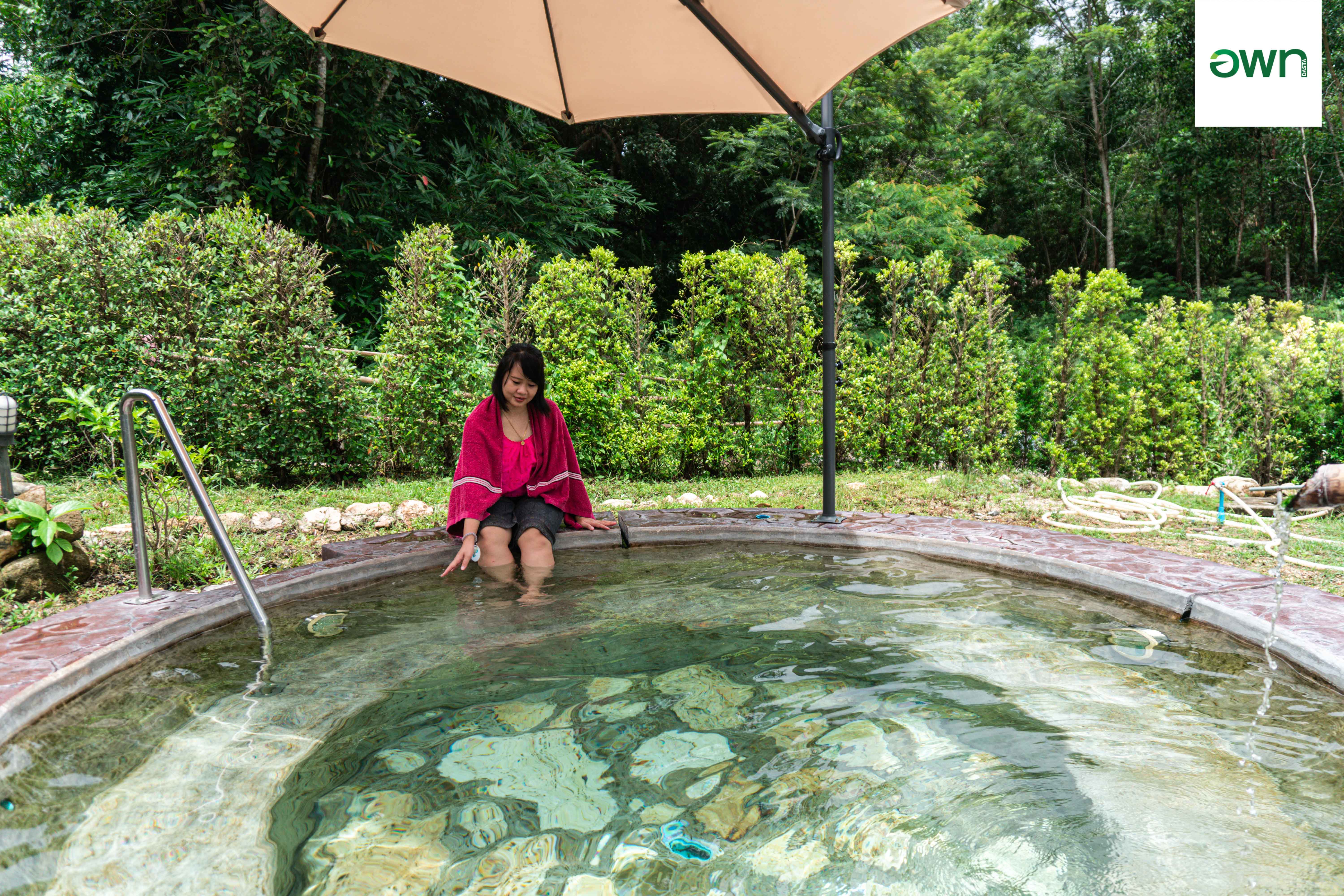 กิจกรรมอาบน้ำแร่แช่น้ำร้อน